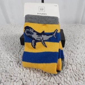 Gap Baby Socks Whale Stripes 2-3 years - 1 Pair